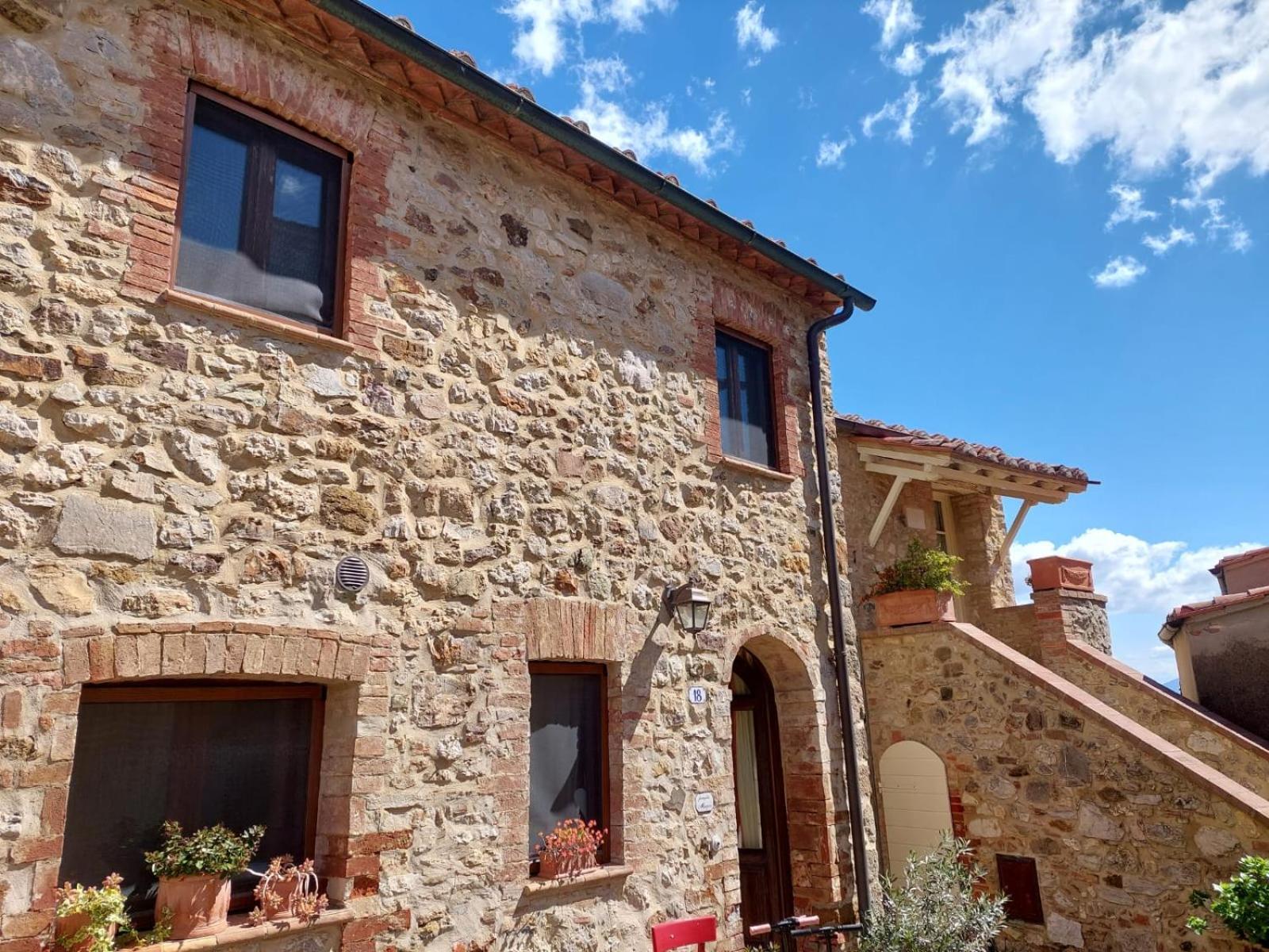 Villa Al Piccolo Ulivo, A Casa Di Mimo&Se Castiglione dʼOrcia Exterior foto